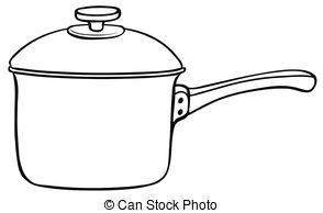 Detail Cooking Pot Clipart Black And White Nomer 32