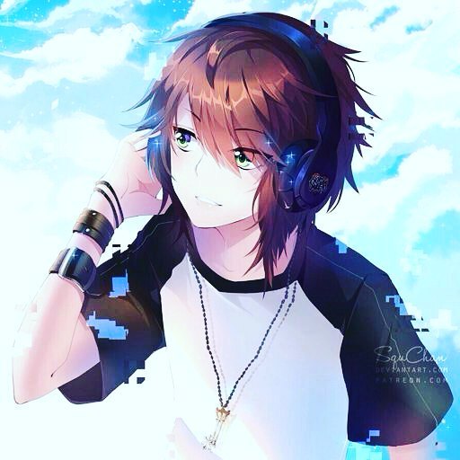 Detail Cool Anime Boy With Headphones Nomer 16