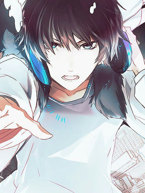 Detail Cool Anime Boy With Headphones Nomer 18