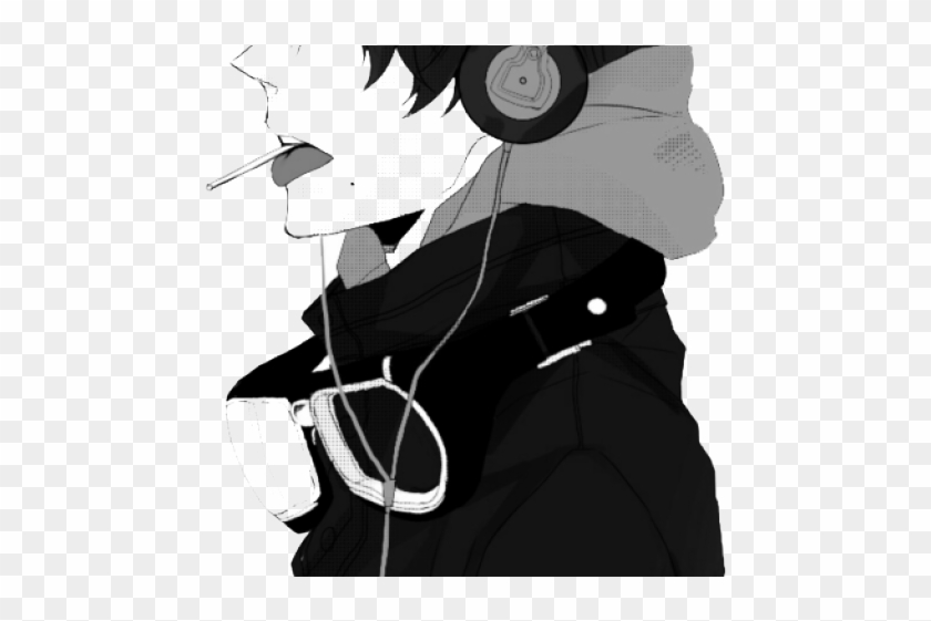 Detail Cool Anime Boy With Headphones Nomer 25