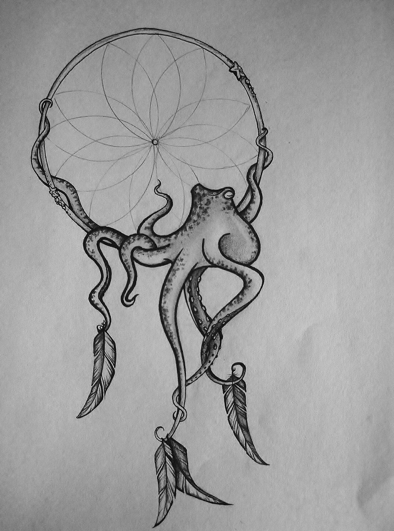 Detail Cool Dreamcatcher Drawings Nomer 2