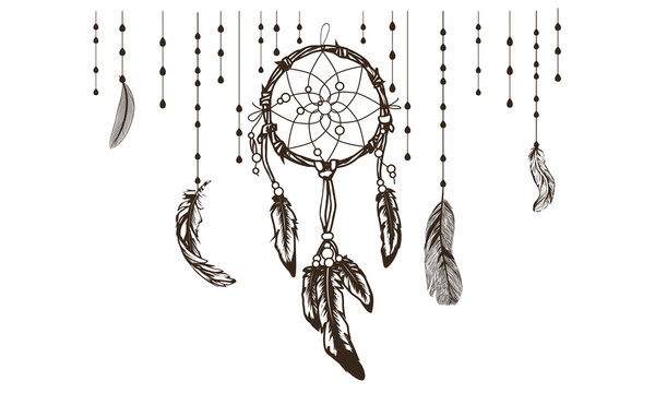 Detail Cool Dreamcatcher Drawings Nomer 11