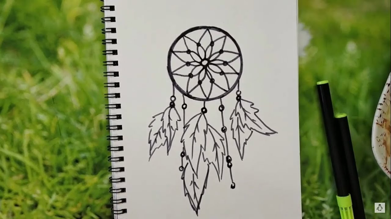 Detail Cool Dreamcatcher Drawings Nomer 29