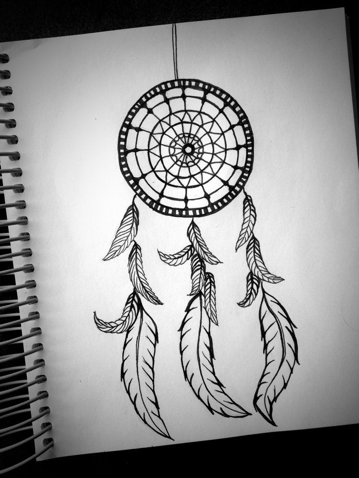 Detail Cool Dreamcatcher Drawings Nomer 5