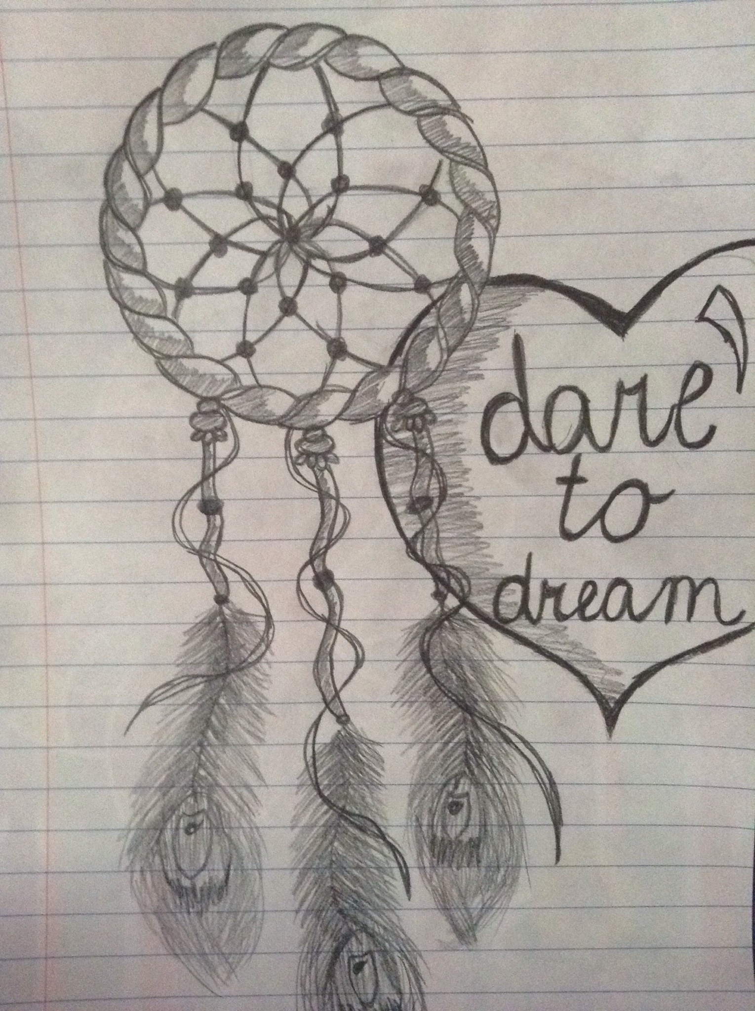 Detail Cool Dreamcatcher Drawings Nomer 39