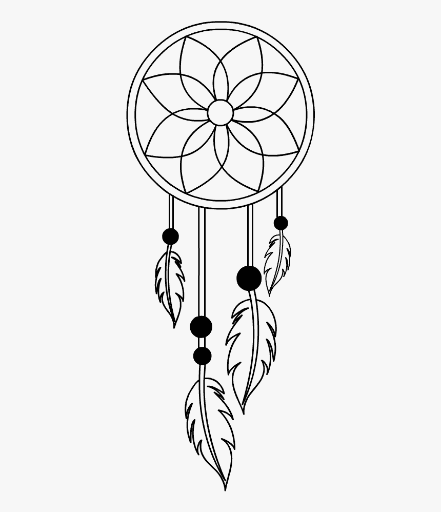 Detail Cool Dreamcatcher Drawings Nomer 7