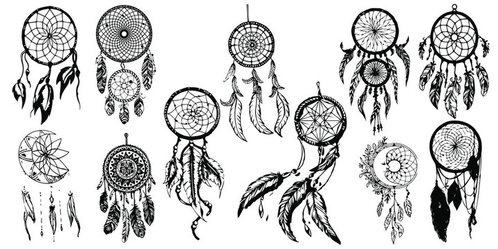 Detail Cool Dreamcatcher Drawings Nomer 10
