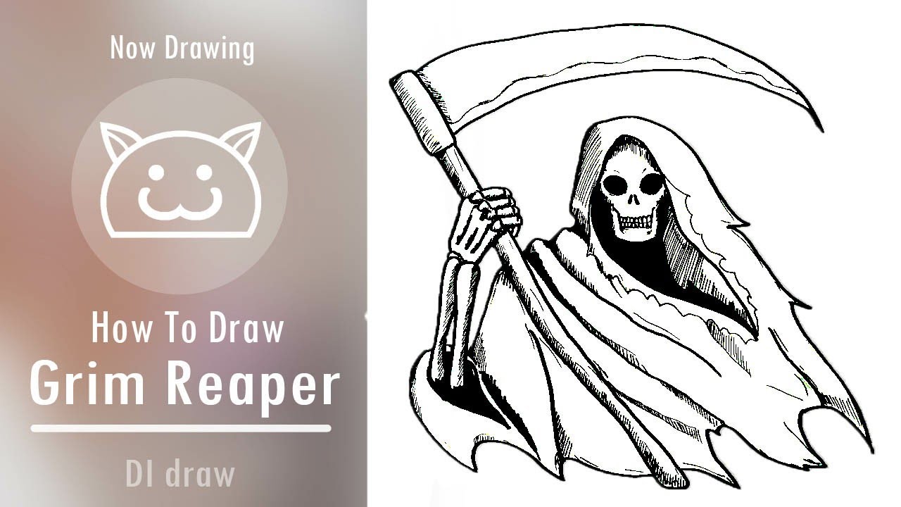 Detail Cool Grim Reaper Drawings Nomer 14