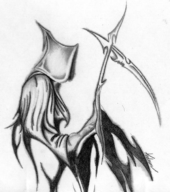 Detail Cool Grim Reaper Drawings Nomer 16