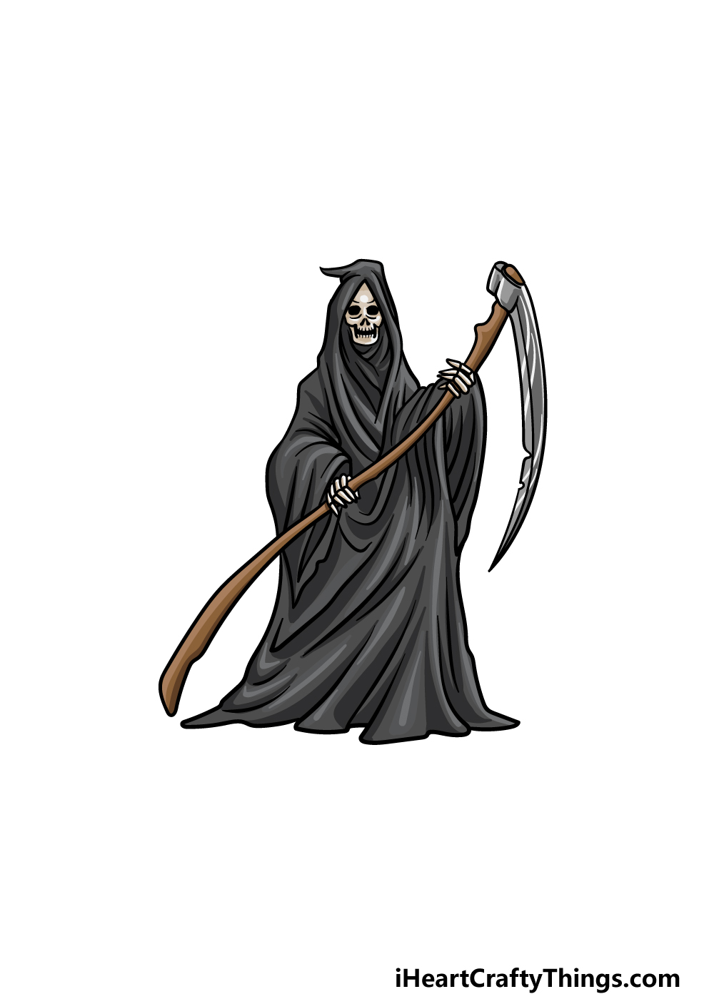 Detail Cool Grim Reaper Drawings Nomer 19