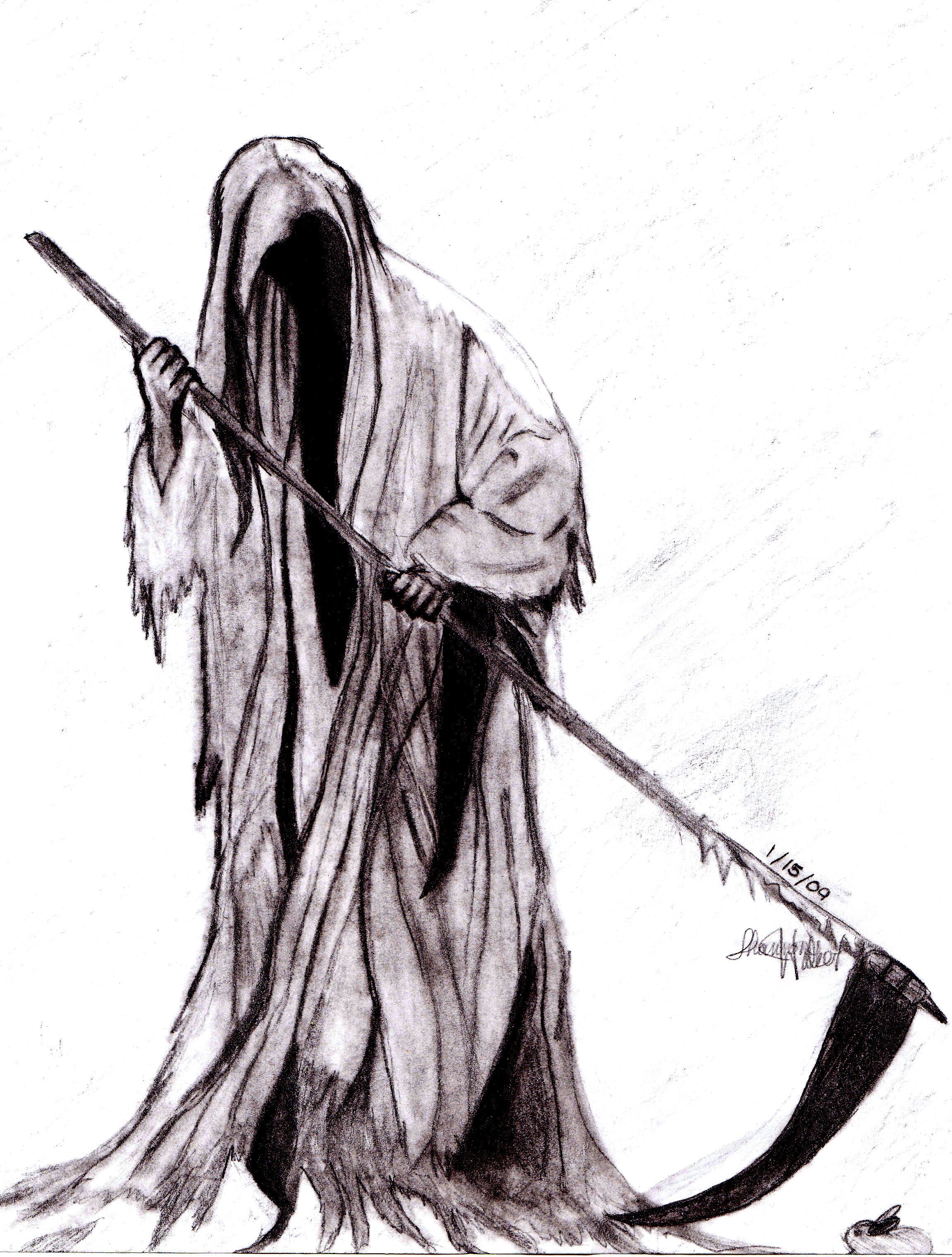 Detail Cool Grim Reaper Drawings Nomer 31