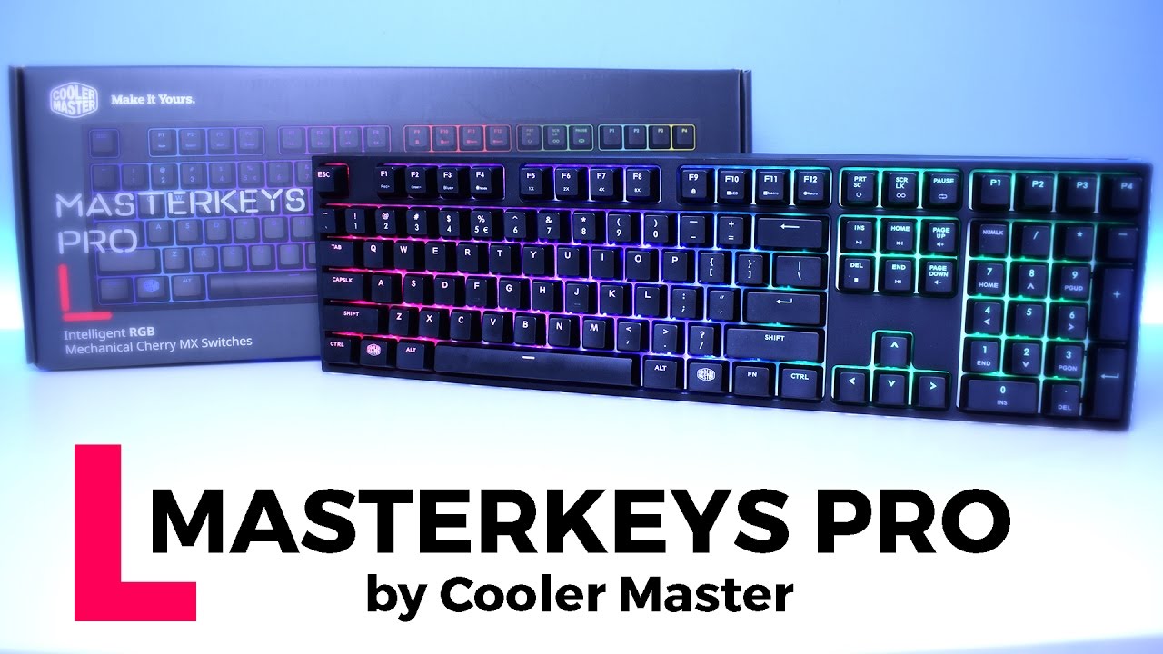 Detail Cooler Master Keyboard Masterkeys Pro L Brown Nomer 10