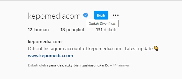 Detail Copy Paste Centang Biru Instagram Nomer 40