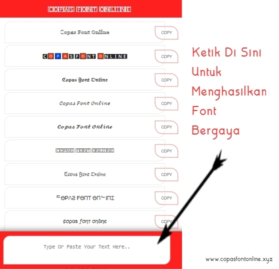 Detail Copy Paste Font Keren Nomer 18