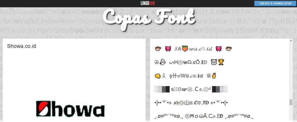 Detail Copy Paste Font Keren Nomer 56