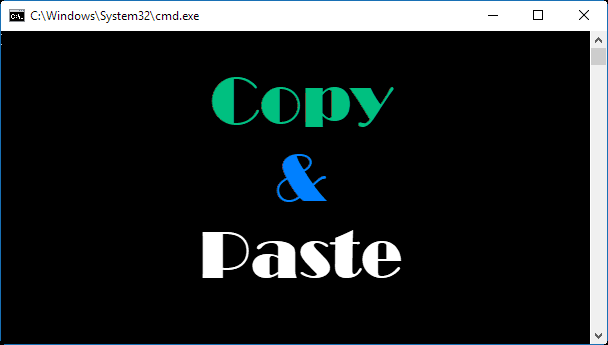 Detail Copy Text Gambar Cmd Nomer 23