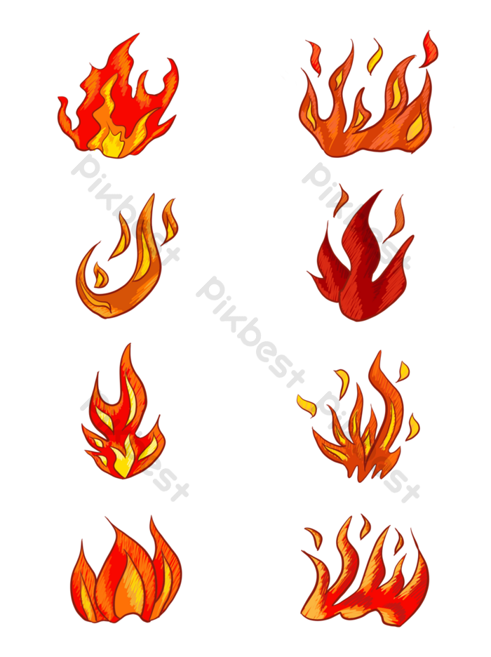 Detail Corak Api Nomer 23