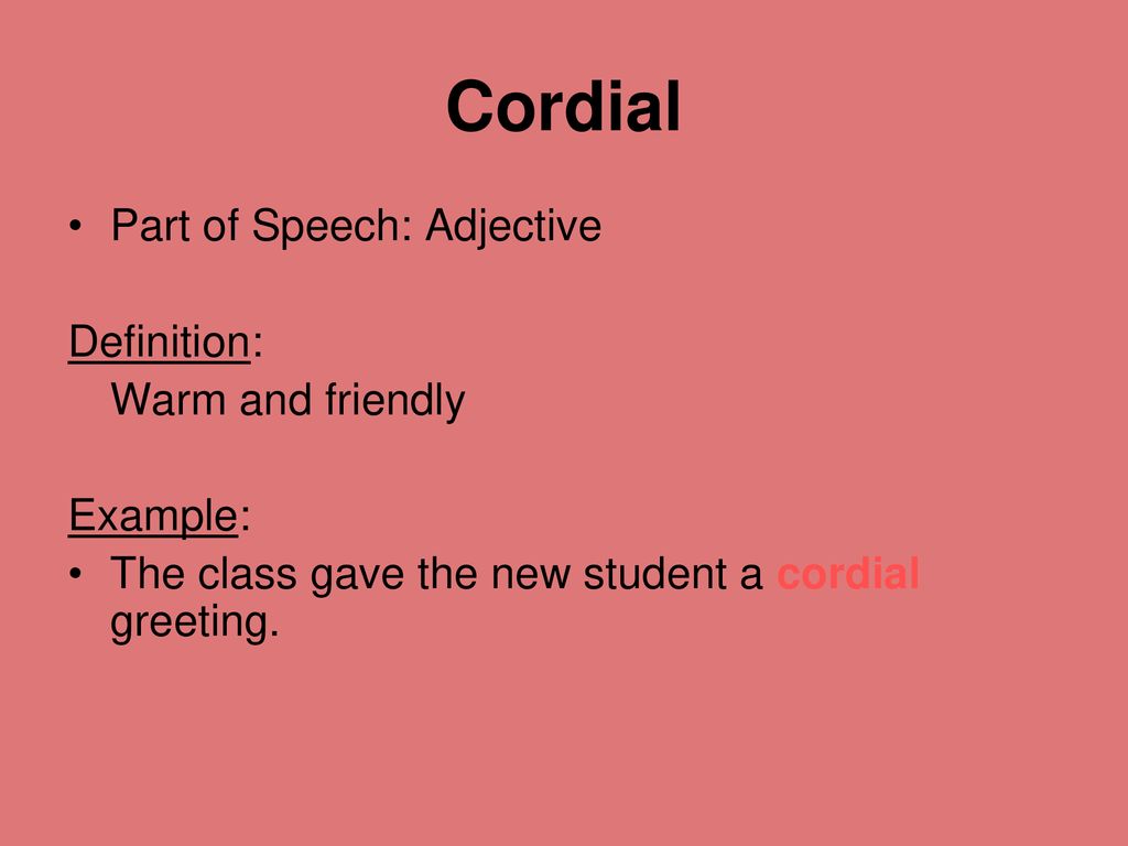 Detail Cordial Greetings Examples Nomer 7