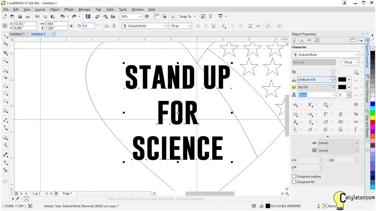 Detail Corel Draw Plakat Nomer 17