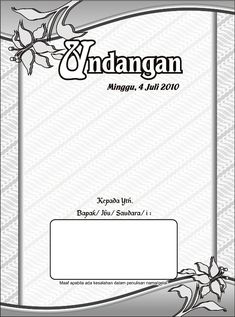 Detail Coreldraw Background Undangan Pernikahan Nomer 10