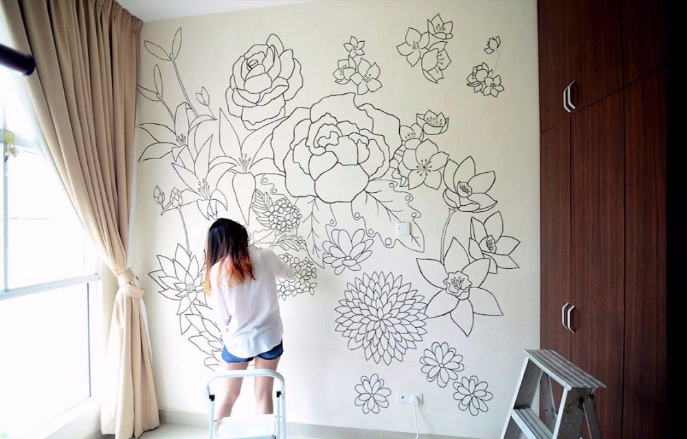 Detail Coretan Dinding Kamar Simple Nomer 3