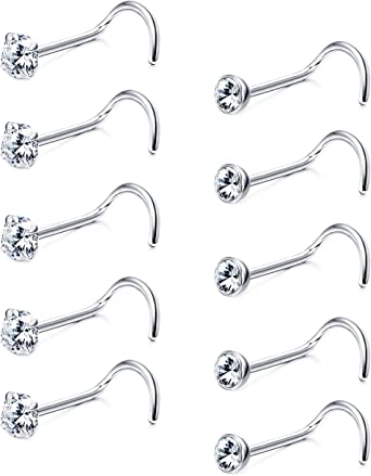 Detail Cork Nose Piercing Nomer 55