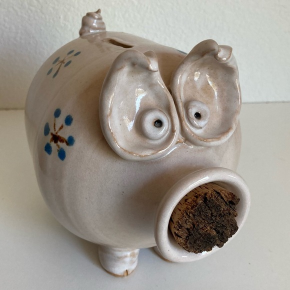 Detail Cork Nose Piggy Bank Nomer 58
