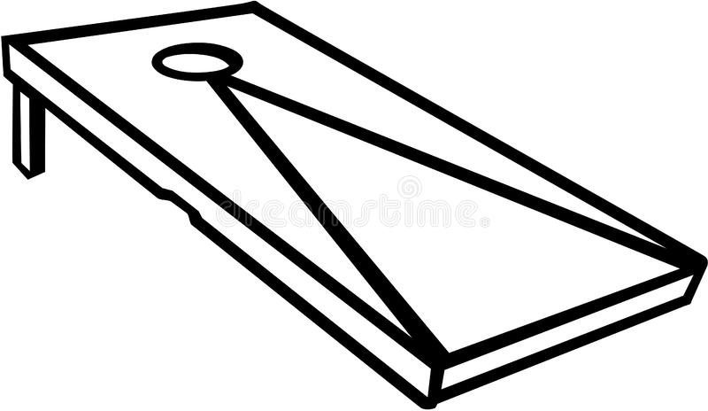 Detail Corn Hole Game Clipart Nomer 13