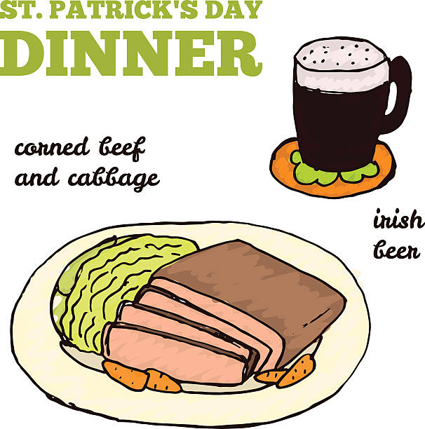 Corned Beef And Cabbage Clipart - KibrisPDR
