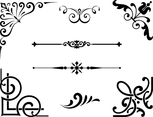 Detail Corner Vector Png Nomer 7