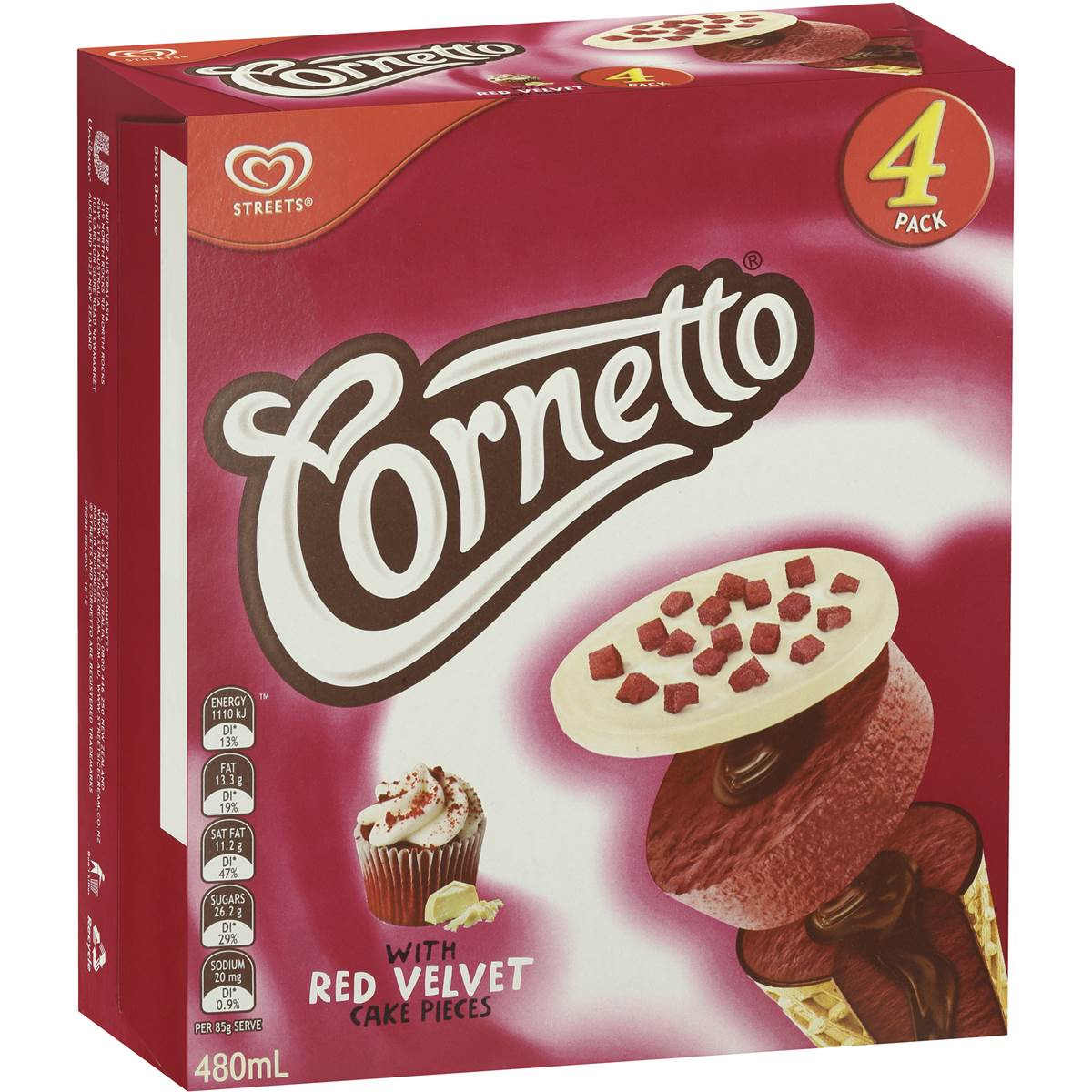 Detail Cornetto Red Velvet Nomer 23