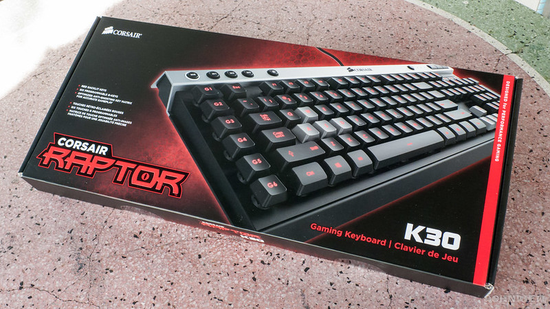 Detail Corsair Raptor K40 Keyboard Nomer 41