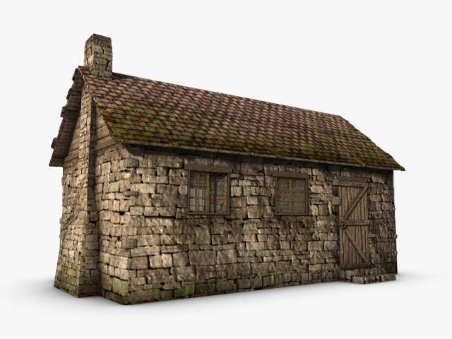 Cottage 3d Model - KibrisPDR