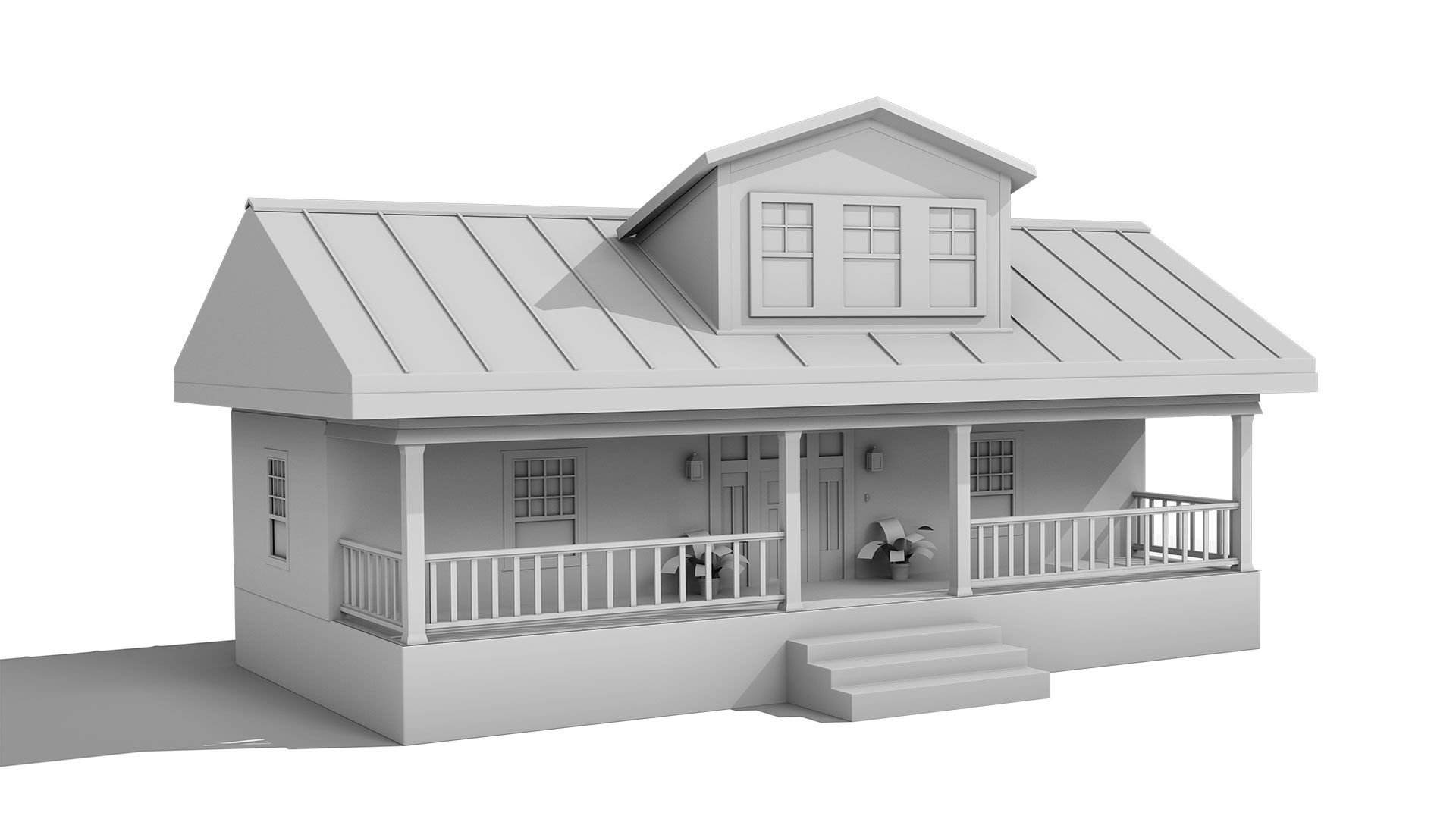 Detail Cottage 3d Model Nomer 17