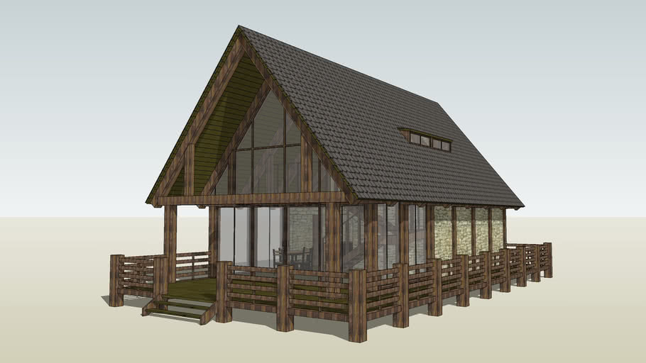 Detail Cottage 3d Model Nomer 18