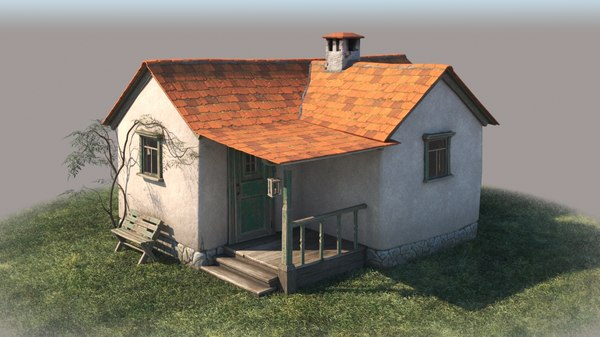 Detail Cottage 3d Model Nomer 22