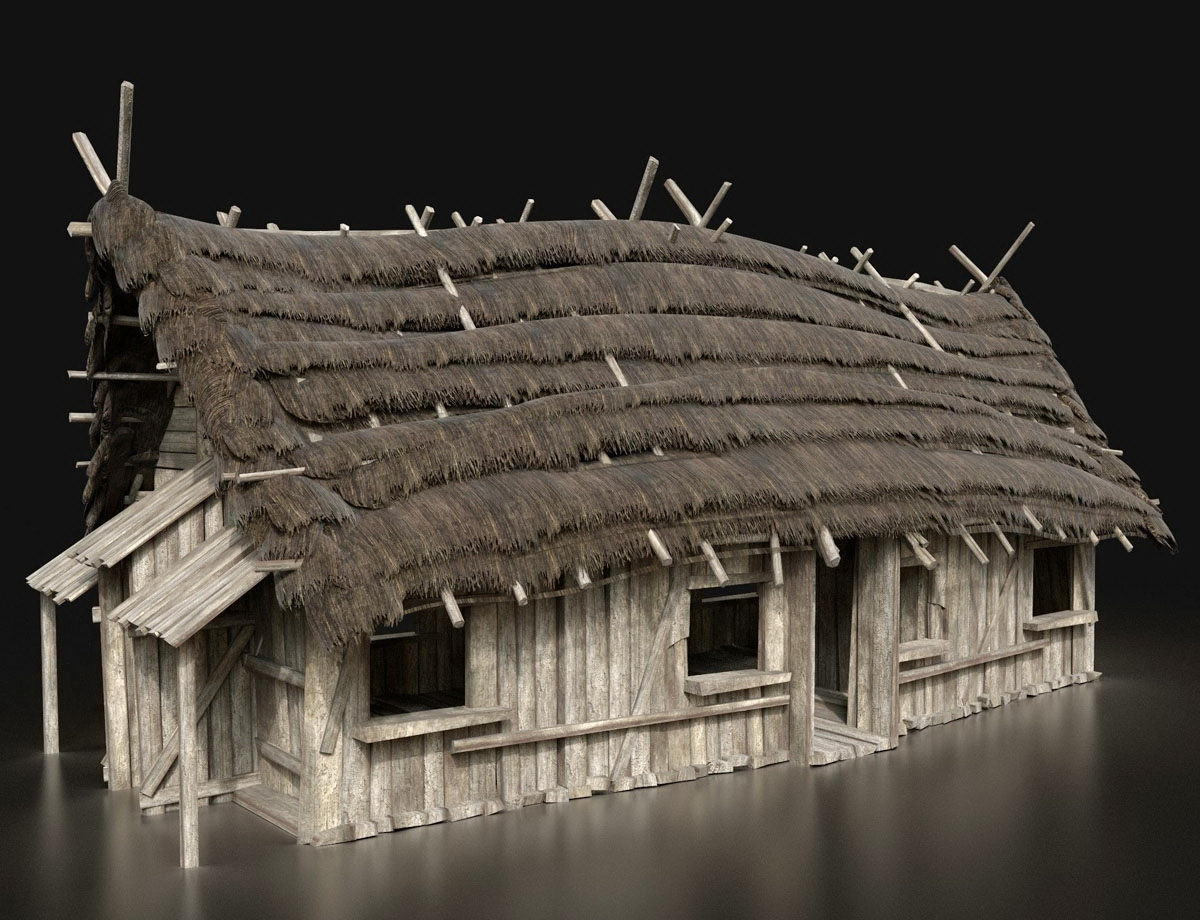 Detail Cottage 3d Model Nomer 32