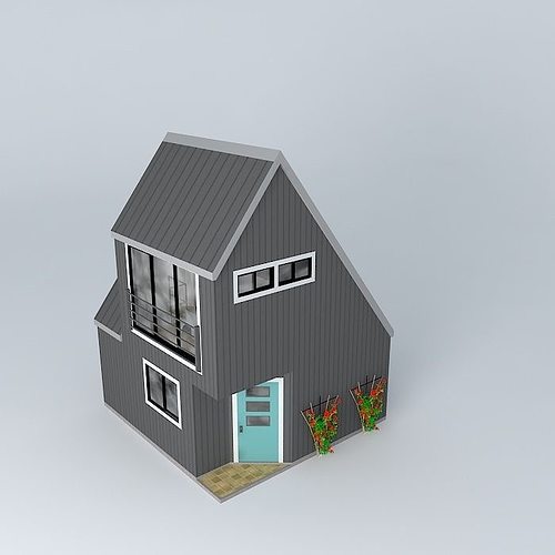 Detail Cottage 3d Model Nomer 42