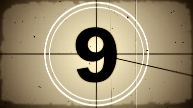 Detail Countdown Stock Footage Nomer 28