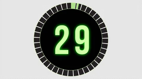 Detail Countdown Stock Footage Nomer 40