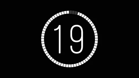 Detail Countdown Stock Footage Nomer 45