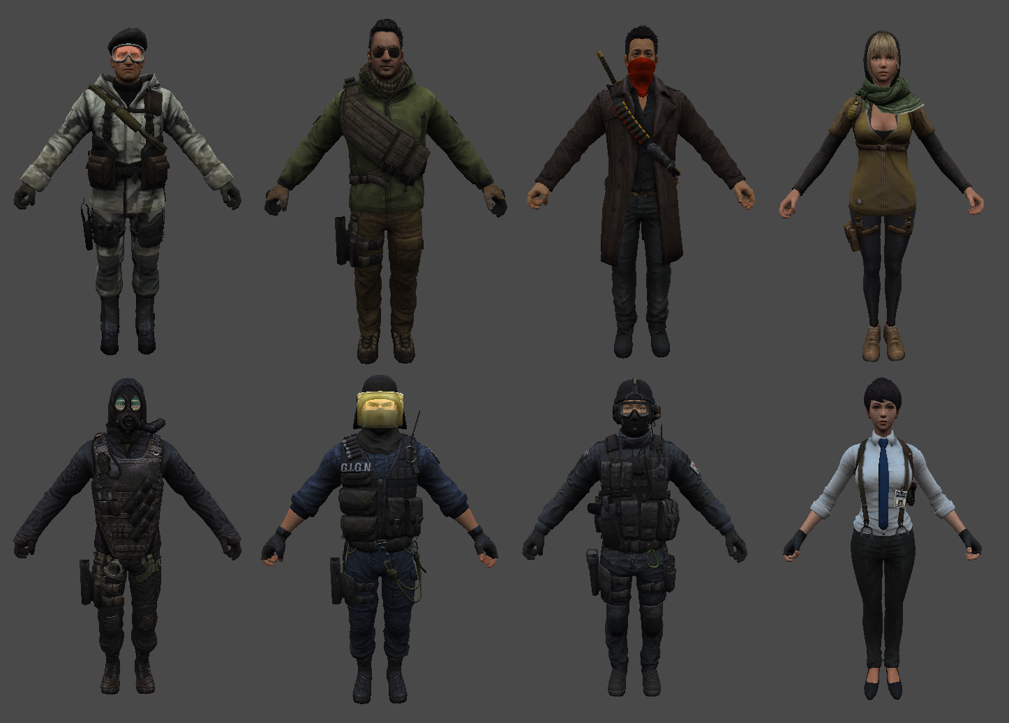 Detail Counter Strike Character Nomer 38