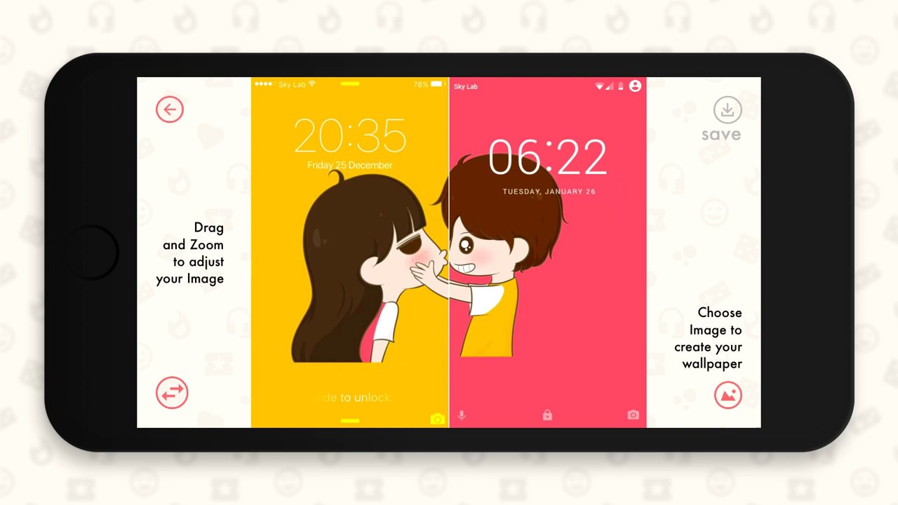 Detail Couple Lockscreen Nomer 45