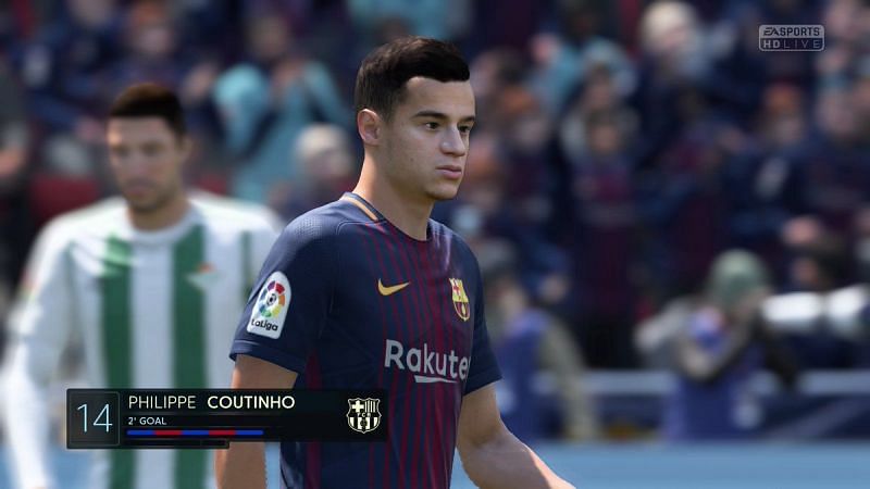 Detail Coutinho Fifa 18 Nomer 17