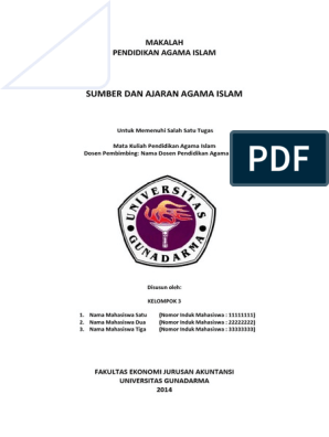 Detail Cover Agama Islam Nomer 32