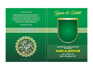 Detail Cover Buku Yasin Hijau Nomer 31