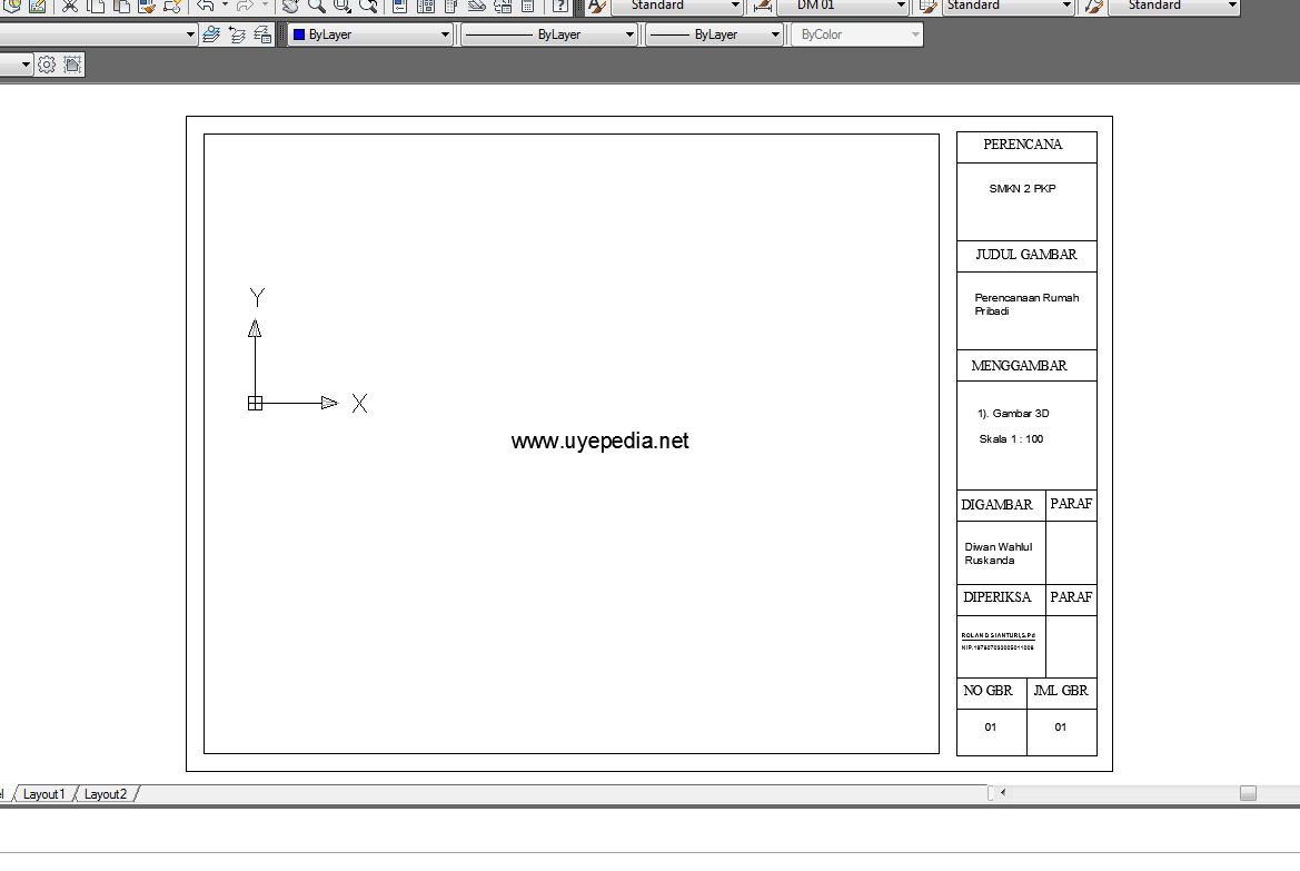 Detail Cover Gambar Kerja Autocad Nomer 19