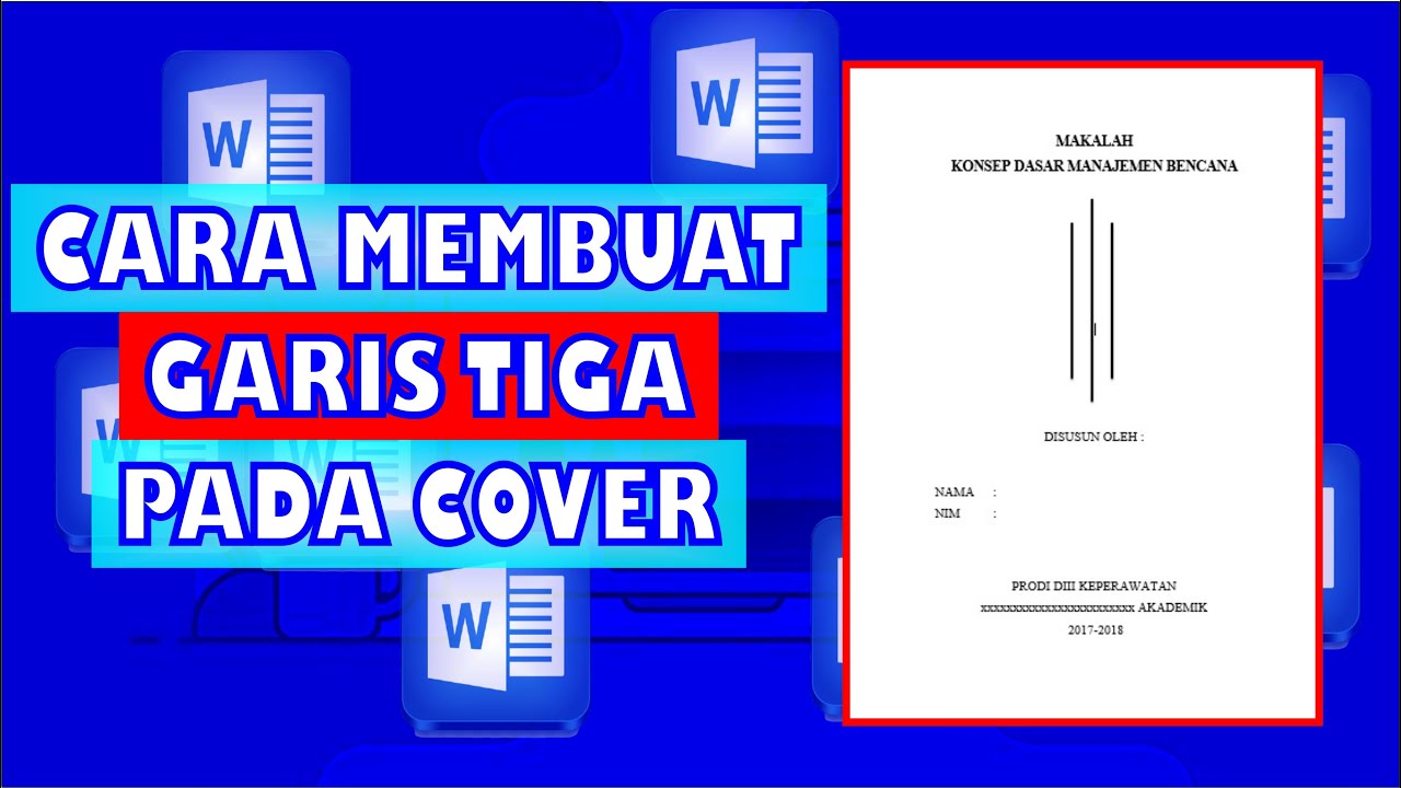 Detail Cover Garis Tiga Nomer 29