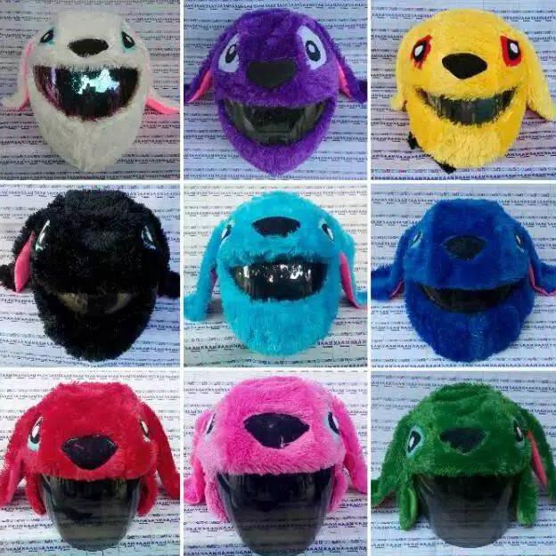 Detail Cover Helm Boneka Nomer 55