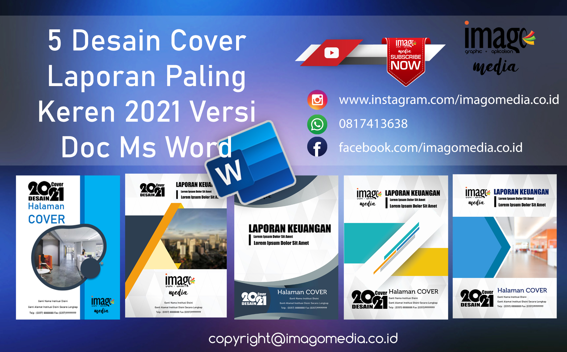 Detail Cover Keren Word Nomer 29